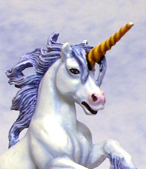 Unicorn, Head detail